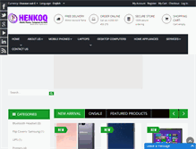 Tablet Screenshot of henkoq.com